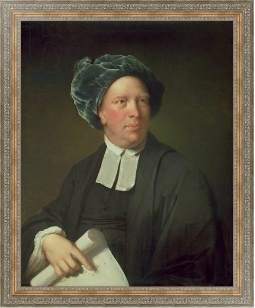 Постер Rev. John Pickering, c.1777-80 с типом исполнения На холсте в раме в багетной раме 484.M48.310