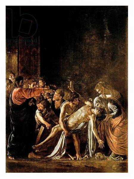 Постер Resurrection of Lazarus 4 с типом исполнения На холсте в раме в багетной раме 221-03