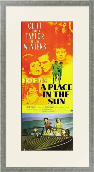 Постер Poster - A Place In The Sun с типом исполнения Под стеклом в багетной раме 1727.2510