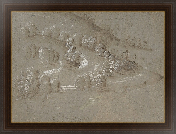 Постер Landscape с типом исполнения На холсте в раме в багетной раме 1.023.151