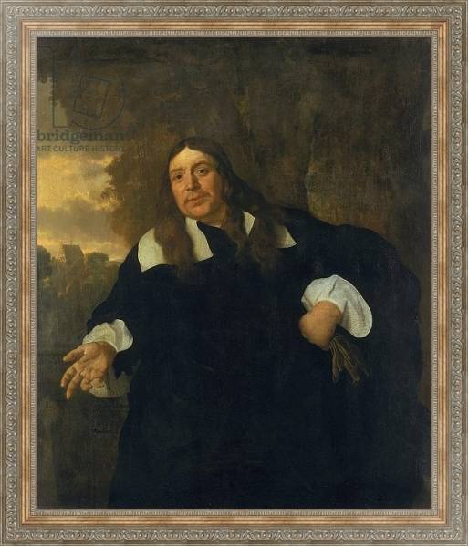 Постер Self Portrait, 1662 с типом исполнения На холсте в раме в багетной раме 484.M48.310