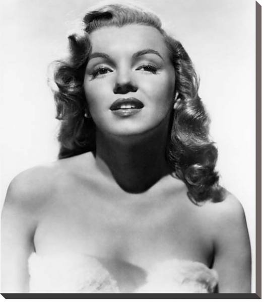 Постер Monroe, Marilyn (Love Happy) 2 с типом исполнения На холсте без рамы