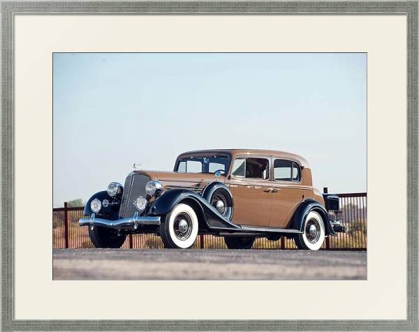 Постер Buick 91 Club Sedan '1934 с типом исполнения Под стеклом в багетной раме 1727.2510