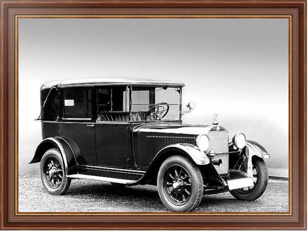 Постер Mercedes-Benz 8 38 HP Landaulet Taxi (W02) '1926–28 с типом исполнения На холсте в раме в багетной раме 35-M719P-83