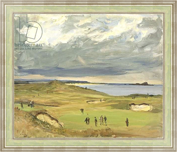 Постер The Golf Links, North Berwick, 1919 с типом исполнения На холсте в раме в багетной раме NA053.0.113