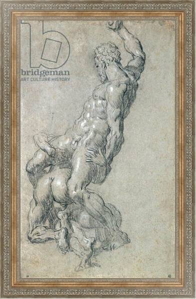 Постер Samson Killing the Philistines с типом исполнения На холсте в раме в багетной раме 484.M48.310