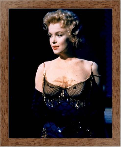 Постер Monroe, Marilyn 60 с типом исполнения На холсте в раме в багетной раме 1727.4310