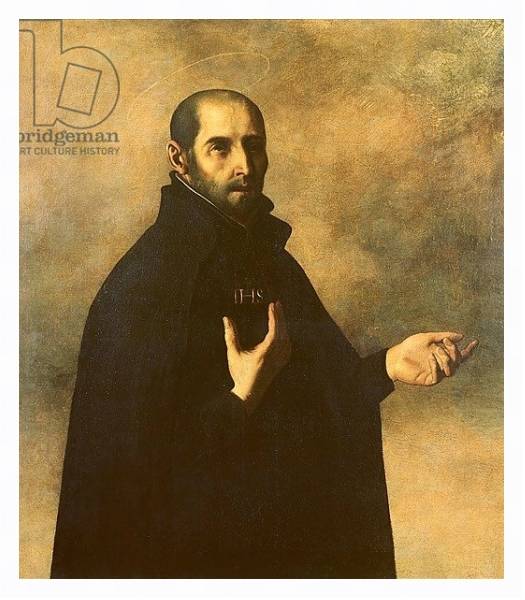 Постер St.Ignatius Loyola с типом исполнения На холсте в раме в багетной раме 221-03