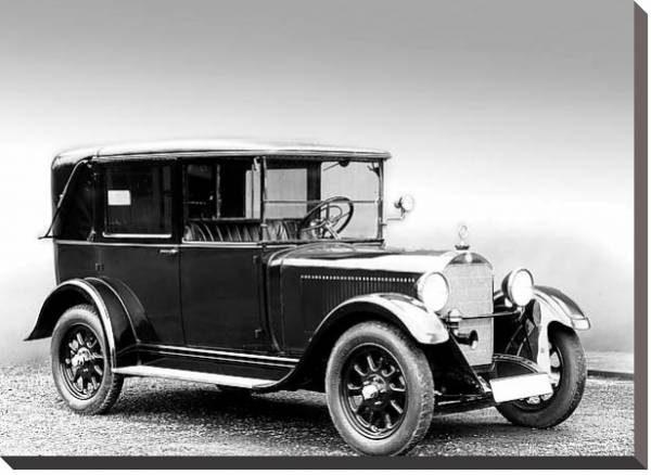Постер Mercedes-Benz 8 38 HP Landaulet Taxi (W02) '1926–28 с типом исполнения На холсте без рамы