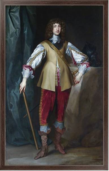 Постер Принц Руперт, граф Палатин с типом исполнения На холсте в раме в багетной раме 221-02