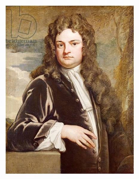 Постер Portrait of Sir Richard Steele 1711 с типом исполнения На холсте в раме в багетной раме 221-03