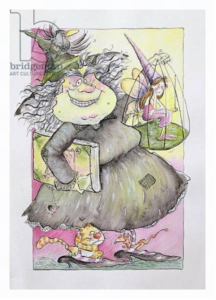 Постер Wicked Witch, 1998 с типом исполнения На холсте в раме в багетной раме 221-03