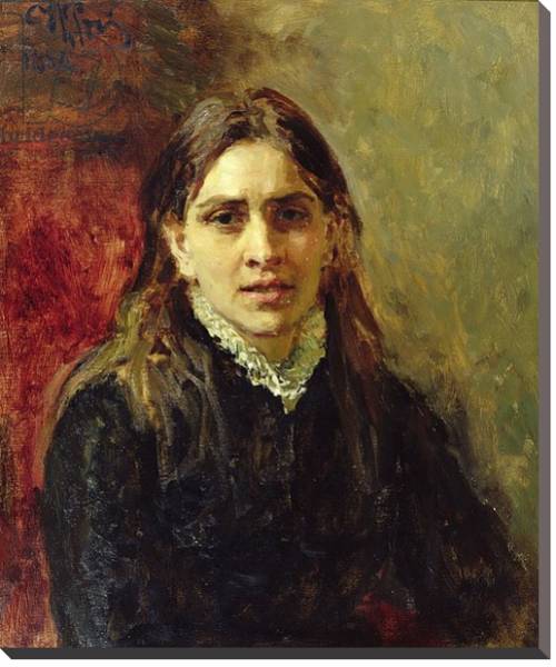 Постер Portrait of Pelageya Antipovna Strepetova 1882 с типом исполнения На холсте без рамы