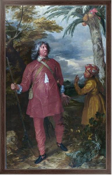 Постер Вильям Филдинг, 1-й граф Денбиг с типом исполнения На холсте в раме в багетной раме 221-02