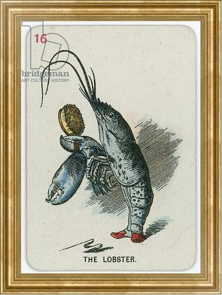Постер The Lobster с типом исполнения На холсте в раме в багетной раме NA033.1.051