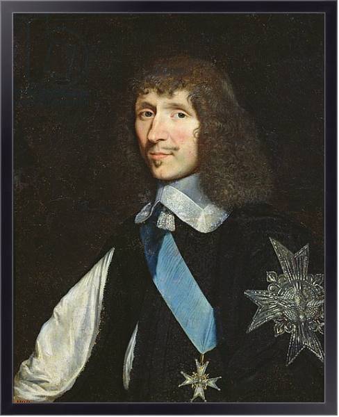 Постер Leon Bouthilier Comte de Chavigny, after 1643 с типом исполнения На холсте в раме в багетной раме 221-01