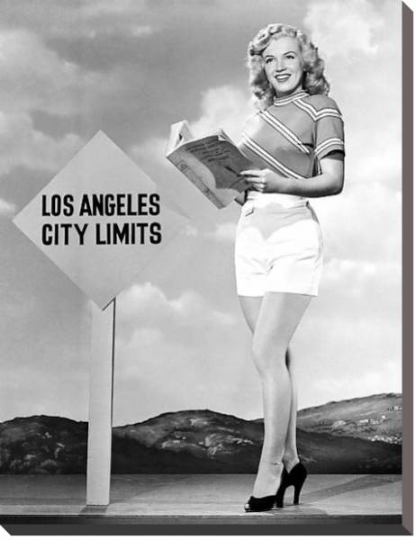 Постер Monroe, Marilyn 70 с типом исполнения На холсте без рамы