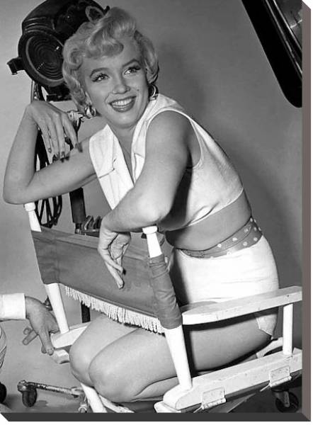 Постер Monroe, Marilyn 96 с типом исполнения На холсте без рамы