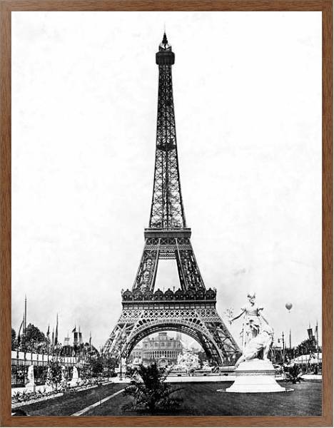 Постер История в черно-белых фото 874 с типом исполнения На холсте в раме в багетной раме 1727.4310