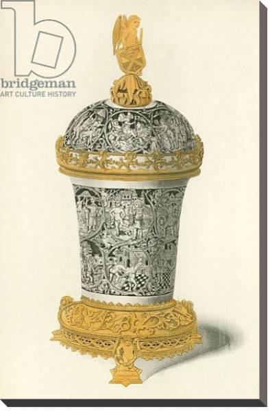 Постер Niello Cup, late 15th century с типом исполнения На холсте без рамы