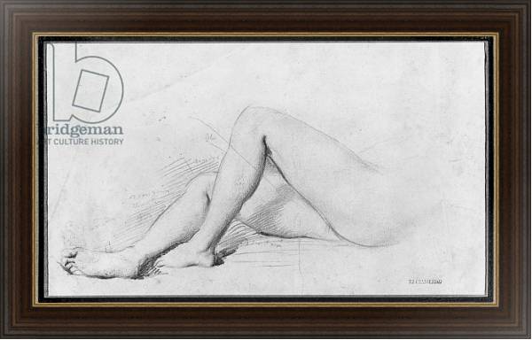 Постер Study of legs с типом исполнения На холсте в раме в багетной раме 1.023.151