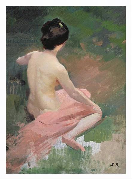 Постер Female Nude с типом исполнения На холсте в раме в багетной раме 221-03
