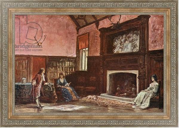 Постер The Hall at Stoke Poges Manor с типом исполнения На холсте в раме в багетной раме 484.M48.310
