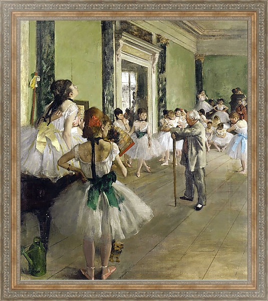 Постер Танцевальный класс 2 с типом исполнения На холсте в раме в багетной раме 484.M48.310