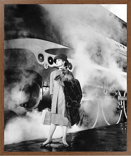 Постер Хепберн Одри 211 с типом исполнения На холсте в раме в багетной раме 1727.4310