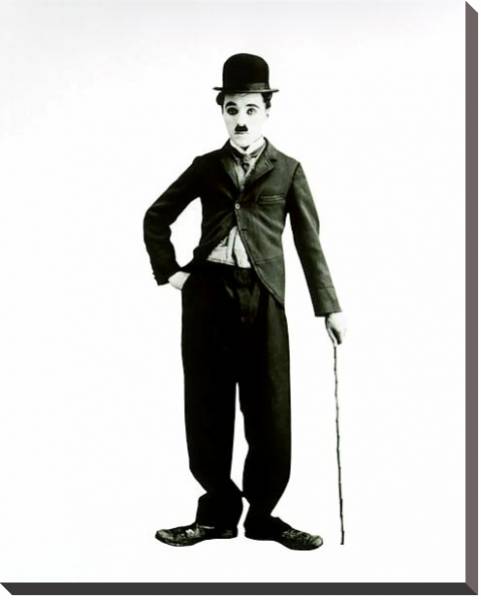 Постер Chaplin, Charlie 4 с типом исполнения На холсте без рамы