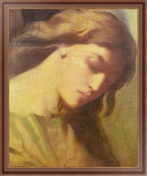 Постер An Angel, study for the Mount of Olives, 1840 с типом исполнения На холсте в раме в багетной раме 35-M719P-83