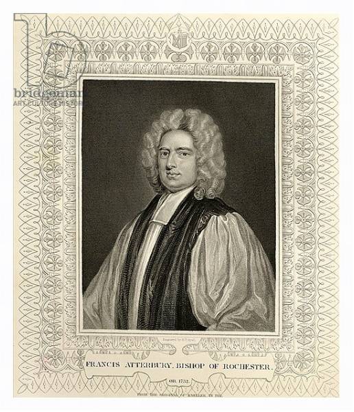 Постер Francis Atterbury, Bishop of Rochester с типом исполнения На холсте в раме в багетной раме 221-03