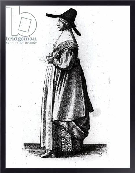 Постер Merchant's Wife, 1640 с типом исполнения На холсте в раме в багетной раме 221-01