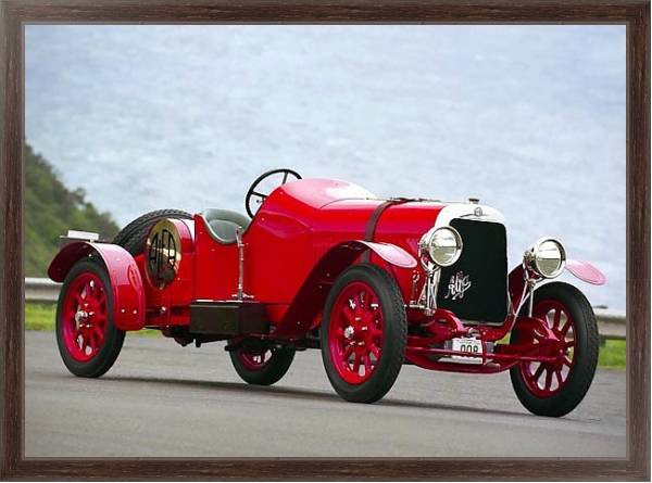 Постер Alfa Romeo G1 '1921–23 с типом исполнения На холсте в раме в багетной раме 221-02