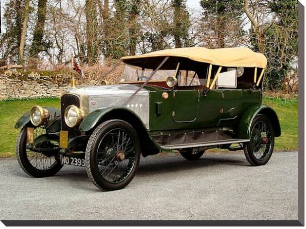Постер Vauxhall D-Type Tourer '1915 с типом исполнения На холсте без рамы
