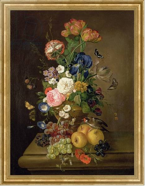 Постер Vase of Flowers 2 1 с типом исполнения На холсте в раме в багетной раме NA033.1.051