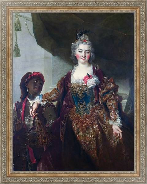 Постер Принцесса Ракоци с типом исполнения На холсте в раме в багетной раме 484.M48.310