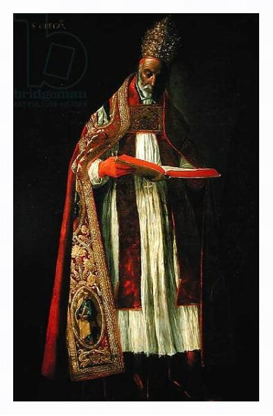 Постер St. Gregory the Great 2 с типом исполнения На холсте в раме в багетной раме 221-03