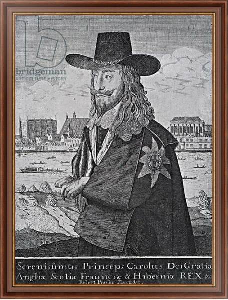 Постер Portrait of King Charles I с типом исполнения На холсте в раме в багетной раме 35-M719P-83