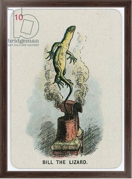 Постер Bill the Lizard с типом исполнения На холсте в раме в багетной раме 221-02