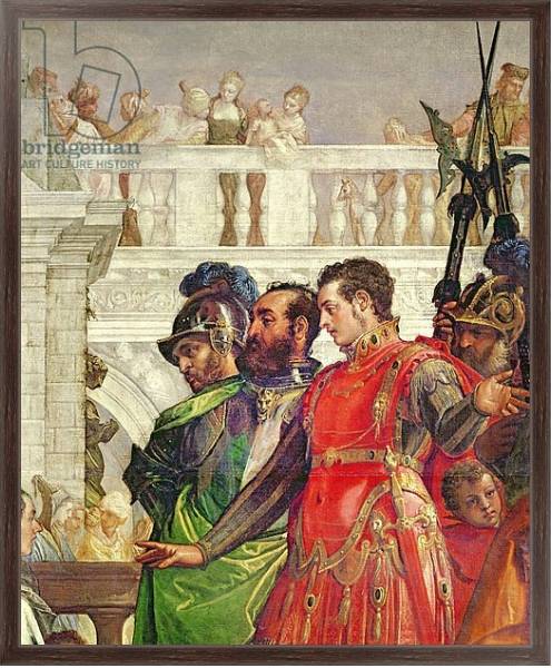 Постер Family of Darius before Alexander the Great 2 с типом исполнения На холсте в раме в багетной раме 221-02