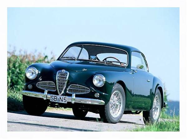 Постер Alfa Romeo 1900 Sprint '1951–58 с типом исполнения На холсте в раме в багетной раме 221-03