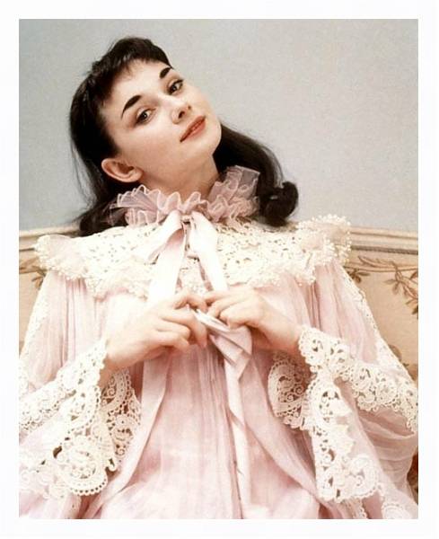 Постер Hepburn, Audrey 11 с типом исполнения На холсте в раме в багетной раме 221-03