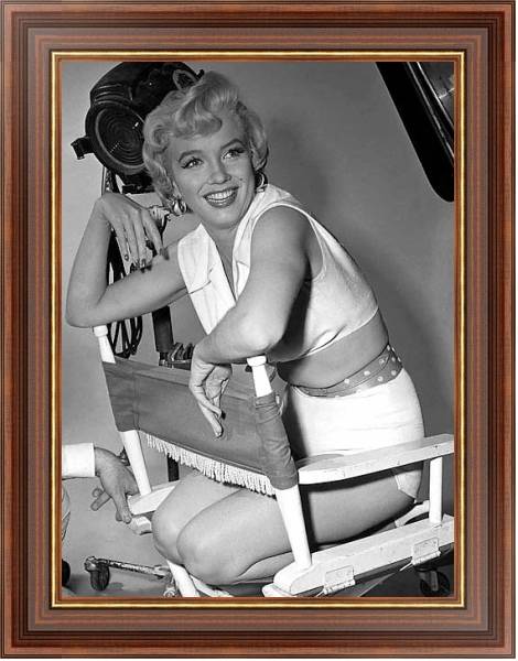 Постер Monroe, Marilyn 96 с типом исполнения На холсте в раме в багетной раме 35-M719P-83
