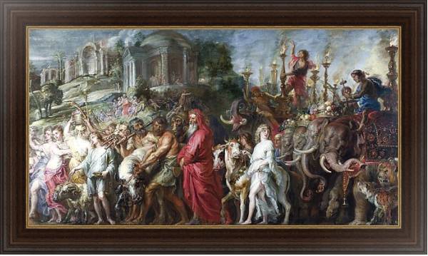 Постер Римский триумф с типом исполнения На холсте в раме в багетной раме 1.023.151