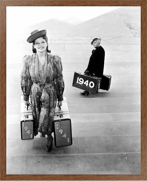 Постер Hayworth, Rita 13 с типом исполнения На холсте в раме в багетной раме 1727.4310