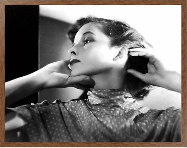 Постер Hepburn, Katharine (Morning Glory) с типом исполнения На холсте в раме в багетной раме 1727.4310
