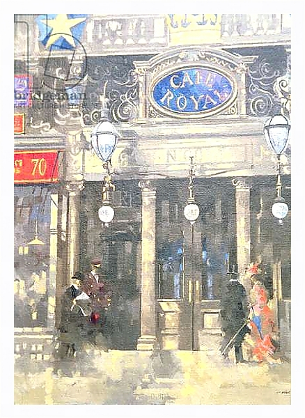 Постер The Cafe Royal, 1993 с типом исполнения На холсте в раме в багетной раме 221-03