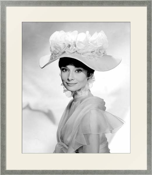 Постер Hepburn, Audrey (My Fair Lady) с типом исполнения Под стеклом в багетной раме 1727.2510