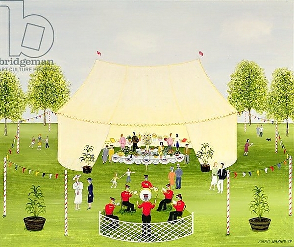 Постер The Garden Party с типом исполнения На холсте без рамы